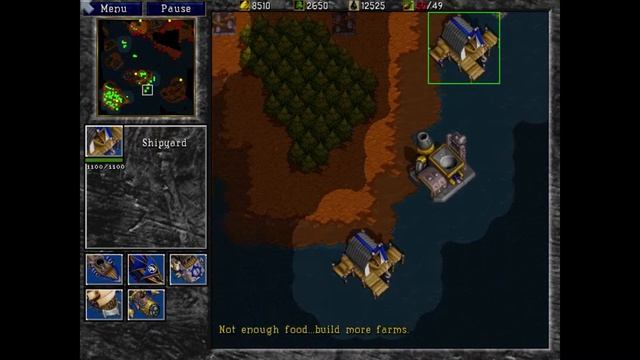 Warcraft 2 Human Миссия 12 прохождение без комментариев