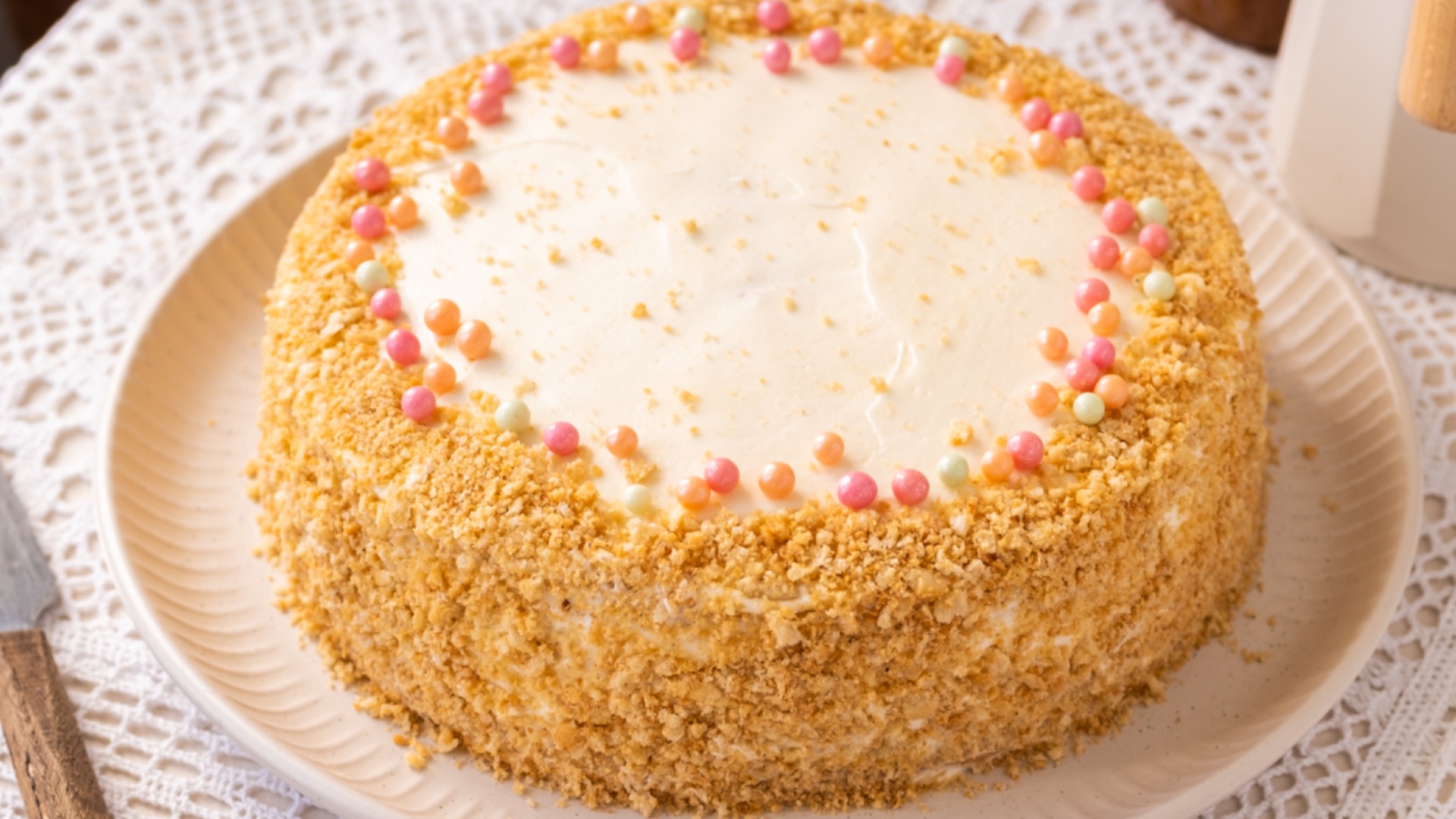 Заварной торт