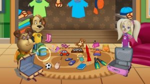 Барбоскины мультфильм игра. Солнечный берег