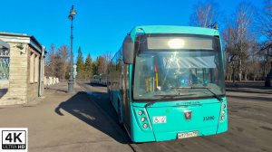 На автобусе № 227 с Крестовского острова через Петроградскую сторону на север САНКТ-ПЕТЕРБУРГА.