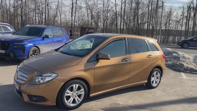 Mercedes B200 смотреть онлайн