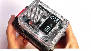 Адаптер, быстрая зарядка 140 Ватт для литиевых аккумуляторов в обе стороны Makita, Milwoukee, DeWalt