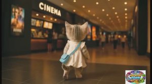 【Офисный котик Муги】Страшно выгодный шопинг: как Муги выбирал украшения для Хэллоуина 🐱🎃