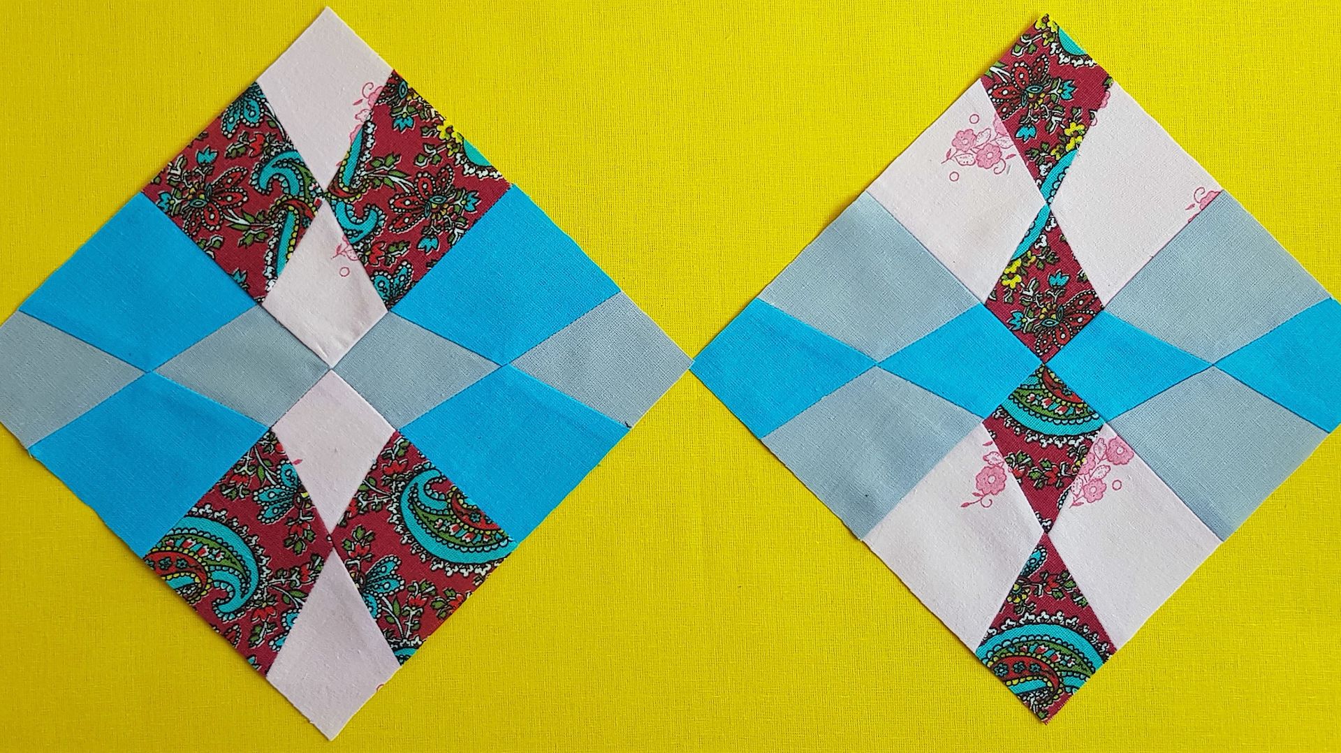 Нескучный пэчворк - Лоскутный блок-разрезалка для вас!