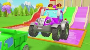 Мультики, веселые машинки, красочные мультики для детей, мультики с песенками и музыкой, долгие муль