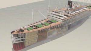 Устройство типичного парохода начала 20-го века