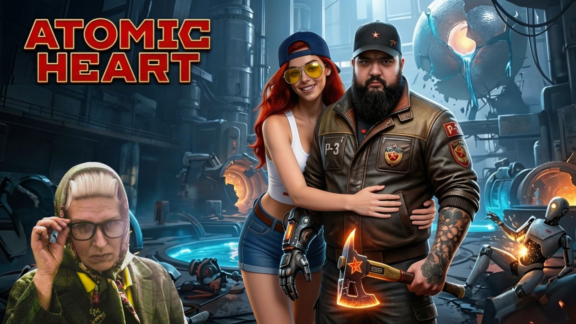 Atomic Heart | Нелепое прохождение, общение с чатом