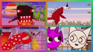 СПРУНКИ Против ИНФЕКЦИИ и СИНЕГО СОНИКА 🚂 КТО ПОБЕДИТ? Битва Монстров Мультик 💥