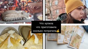 что купила/что приготовила/сколько потратила 💰