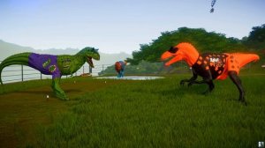 Динозавры. Битва Динозавров.Мультики про Динозавров.