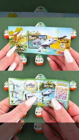 Распаковка сюрпризов Kinder