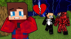 Джей Джей Человек-паук с разбитым сердцем, Девушка Веном отправилась на бойню. Майнкрафт Мультик
