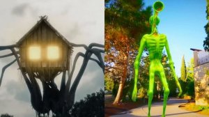 ДОМ НА НОЖКАХ ПРОТИВ ЛЕСНОГО ГИГАНТА: Музыкальный Баттл и Прыжки Великанов — Мультик 🏠🔊✨