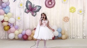 Песня «Ромашка- символ доброты» Вокал соло Глазкова Мелисса 6 лет Детский сад 60 Тюмень