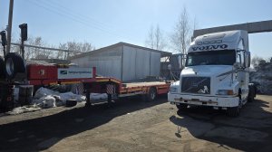 Ремонт VOLVO VNL Трал готов #Возничий