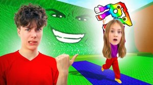 СБЕГИ ОТ ЦУНАМИ РАДИ МОЗГОВ ROBLOX В реальной жизни