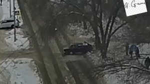 Тазовод не справился со своим ведром.Авария в Бийске.