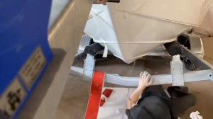 Процесс установки кильгарда на стеклопластиковый катер👍🏻