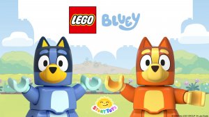 LEGO Блуи | Играем с Блуи и Строим Замок | Блуи Игра Мультик | Блуи Смотреть