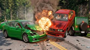 BeamNG Drive - Аварии с потерей управления