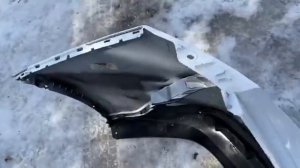 Бампер задний Hyundai Solaris 2 Хендай Солярис рестайлинг   20423