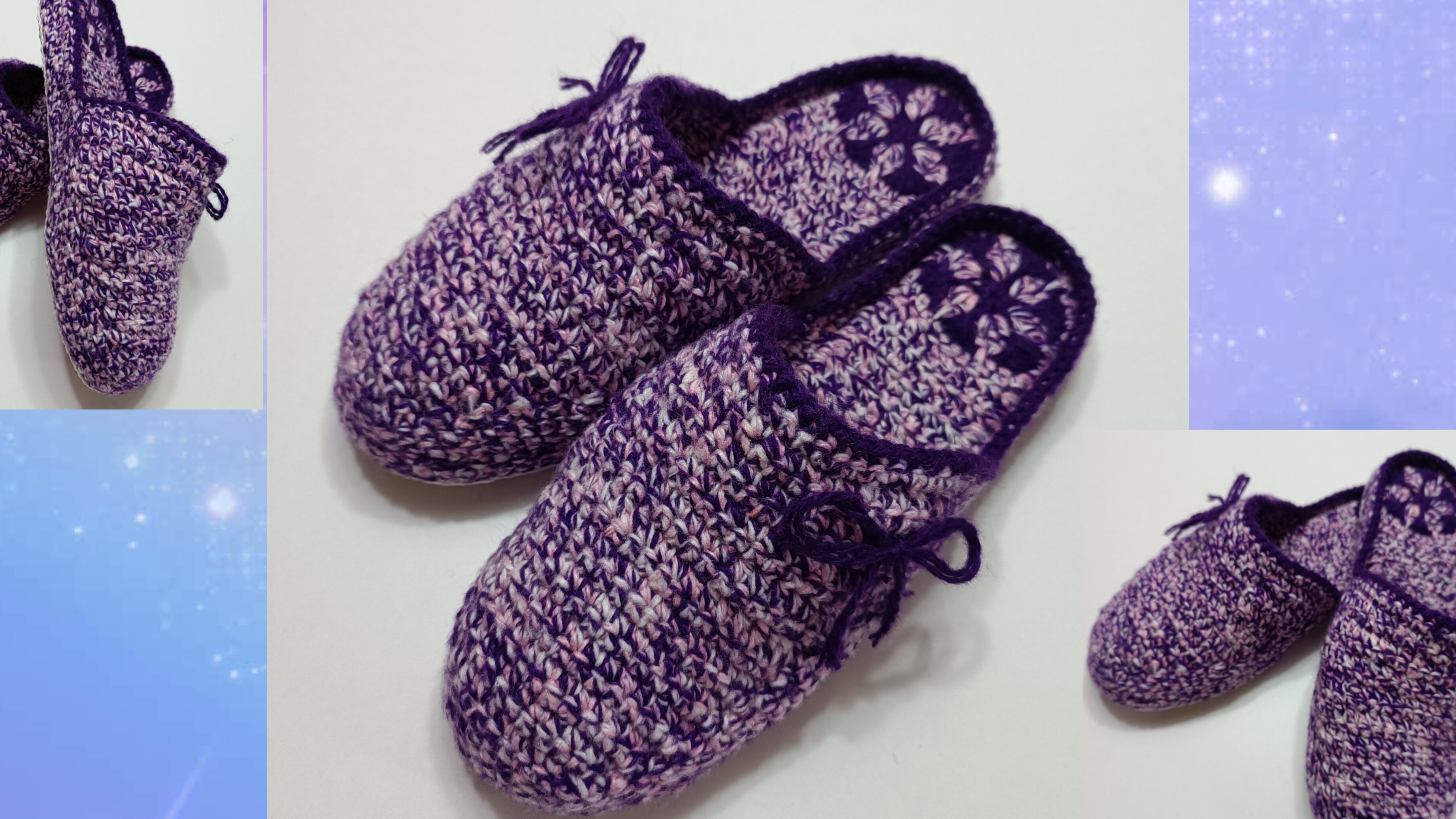 💐Женские ТАПОЧКИ крючком.💐