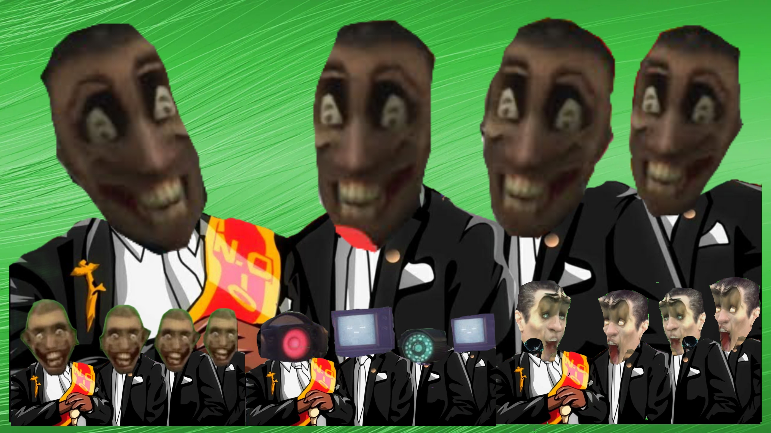 MEGAMIX & Part 5 & Skibidi toilet - Coffin Dance (Cover)