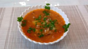 Суп из Кильки в Томате .