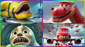 МИНЬОН-ЧЕРВЯК ПРОТИВ ДИНОЗАВРА! 🍌🦖 БИТВА ПАРОВОЗИКА ТОМАСА И МОНСТРОВ! Мультик Игры 🏆