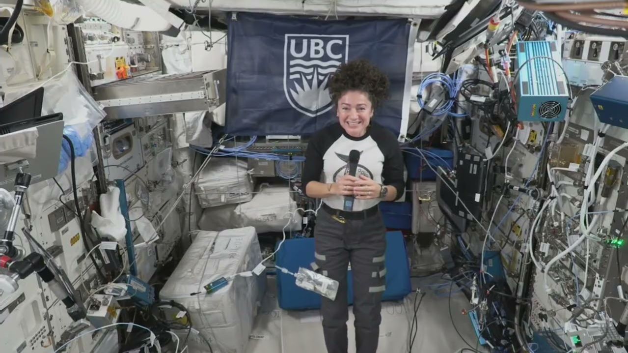 Астронавт НАСА обсудила жизнь в космосе с Университетом Британской Колумбии, 26 марта 2026 г.