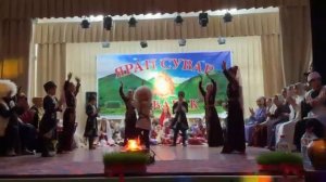 Выступление на празднике "Яран Сувар"
