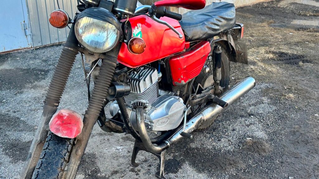 Двигатель Ява 350/638 тест 25.03.2026 после ремонта (г. Шатура, Московская область)