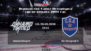 ХК "Динамо Питер" 14 - ХК "СКА Петергоф" 14 | 28.03.2026