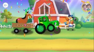 Мультики Для Детей, По Полям Весело Развозит Животных