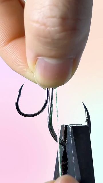 Способы привязывания рыболовных крючков