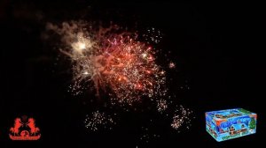 Салют FP B356 НОВОГОДНЯЯ НОЧЬ разнокалиберная 139 залпов