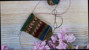 СП"Носочное изобилие-2/2026" С Олечкой Яковлевой. Участник 1.Носочки Марта"Тайга "