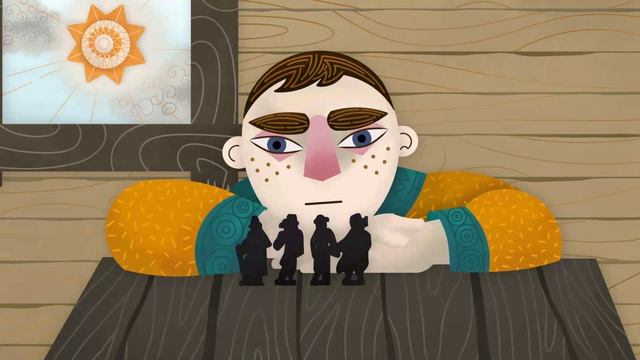 Анимационный фильм по мотивам сказки «Боролдой-Мергён и его храбрый сын» студентки СПбГУПТД