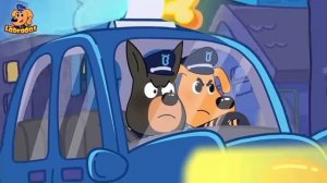 Храбрый шериф Лабрадор, мотоцикл-призрак — познавательный мультфильм.