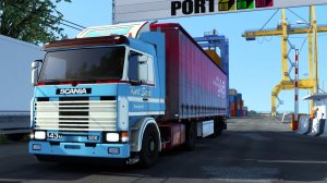 591 / ЕTS2 1.58 / Scania 3 Series / В Одесском порту взял груз в Турцию.591