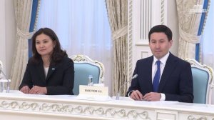 Беседа Президента Казахстана К.-Ж.К.Токаева с Председателем Правительства России М.В.Мишустиным