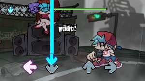 Прохождение фнф Lit UP нормально не получилось