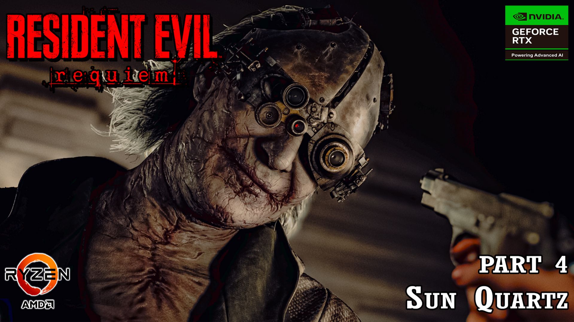 Resident Evil Requiem RTX 3070 RAY TRACING DLSS 4  Солнечный Кварц. Часть 4