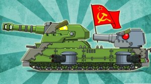 Все серии Ратте и Фиджерона   бонус концовка _ Мультики про танки