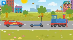 Мультики Для Малышей, Изучаем Здания, Транспорт, Съедобное и Несъедобное