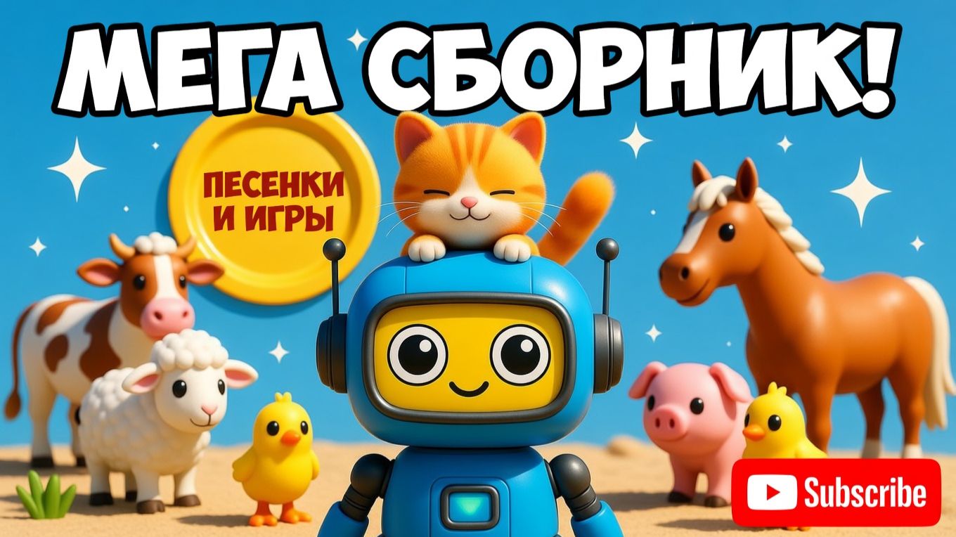 УЧИМСЯ И ИГРАЕМ! 📚 Самый полезный сборник для малышей | Развивающие мультики