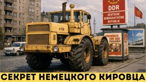 «Кировец» К-700 для ГДР — почему немцы боялись пускать этот трактор на дороги?