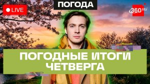 Йога на улице и первый большой теннис. Погода на 26 марта. Метеострим