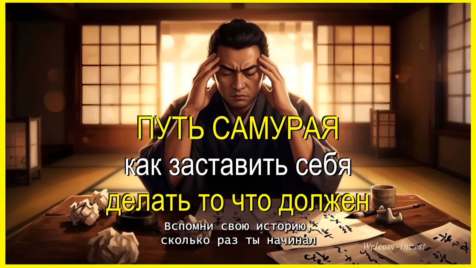 Искусство делать • ПУТЬ САМУРАЯ смотреть онлайн