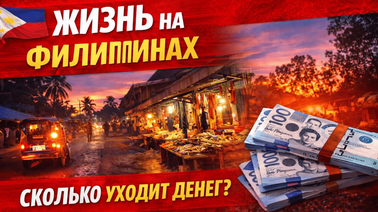 Сколько стоит жить на Филиппинах в 2026? | Сколько уходит денег на семью?